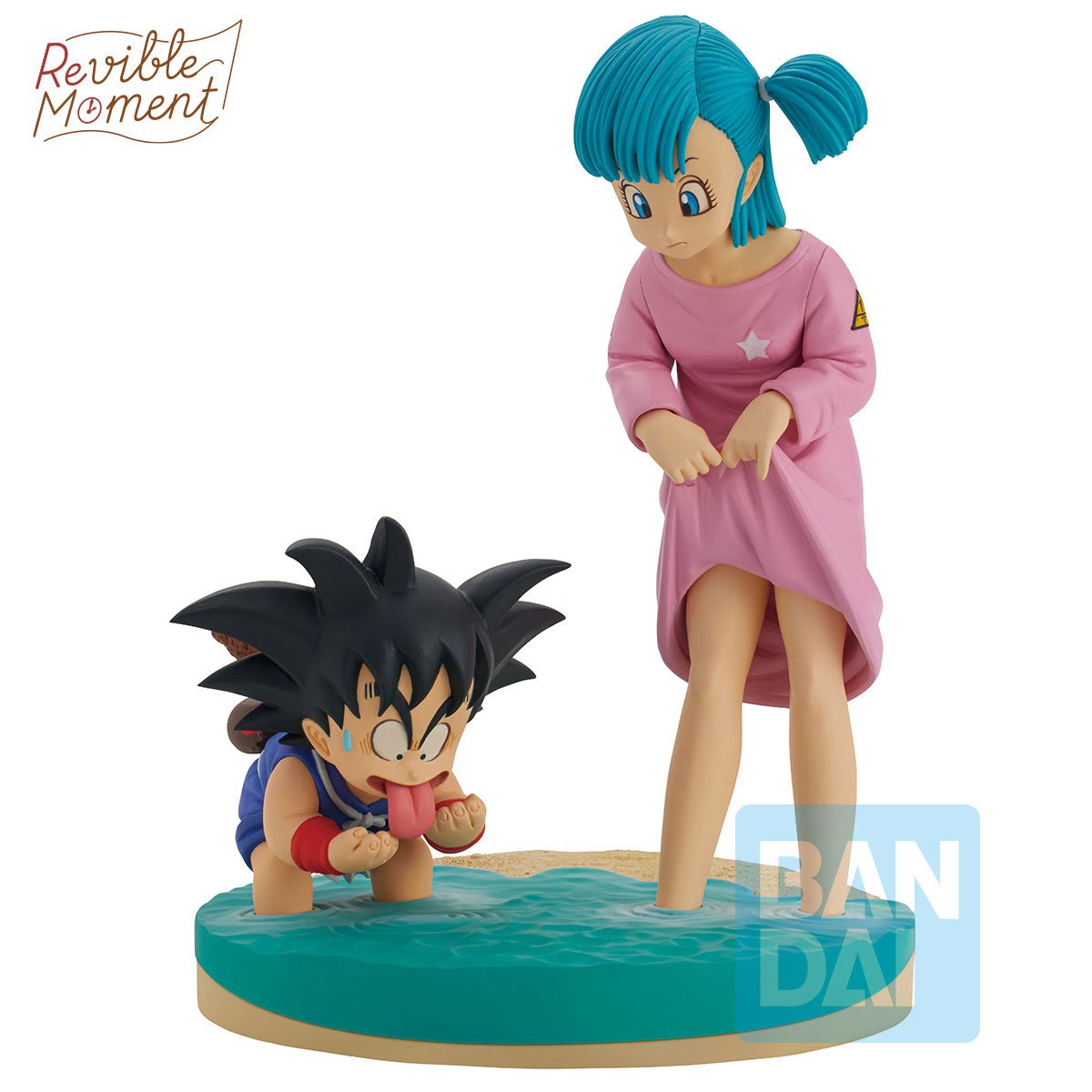 Ichibansho Dragon Ball Son Goku and Bulma Dragon History Revible Moment Statue