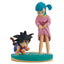 Ichibansho Dragon Ball Son Goku and Bulma Dragon History Revible Moment Statue