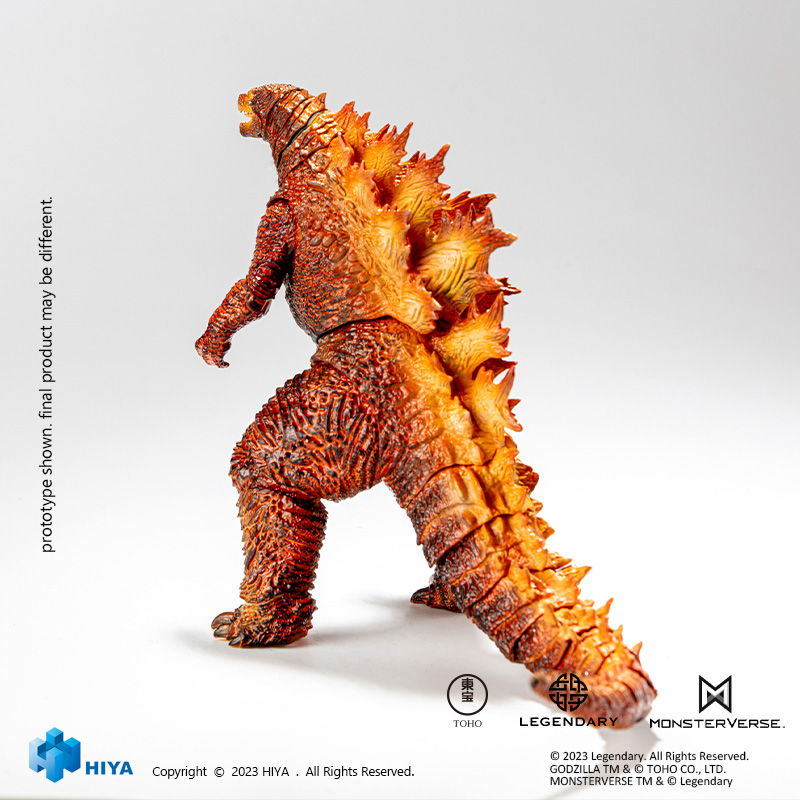 Exquisite Basic Godzilla: King of the Monsters Burning Godzilla