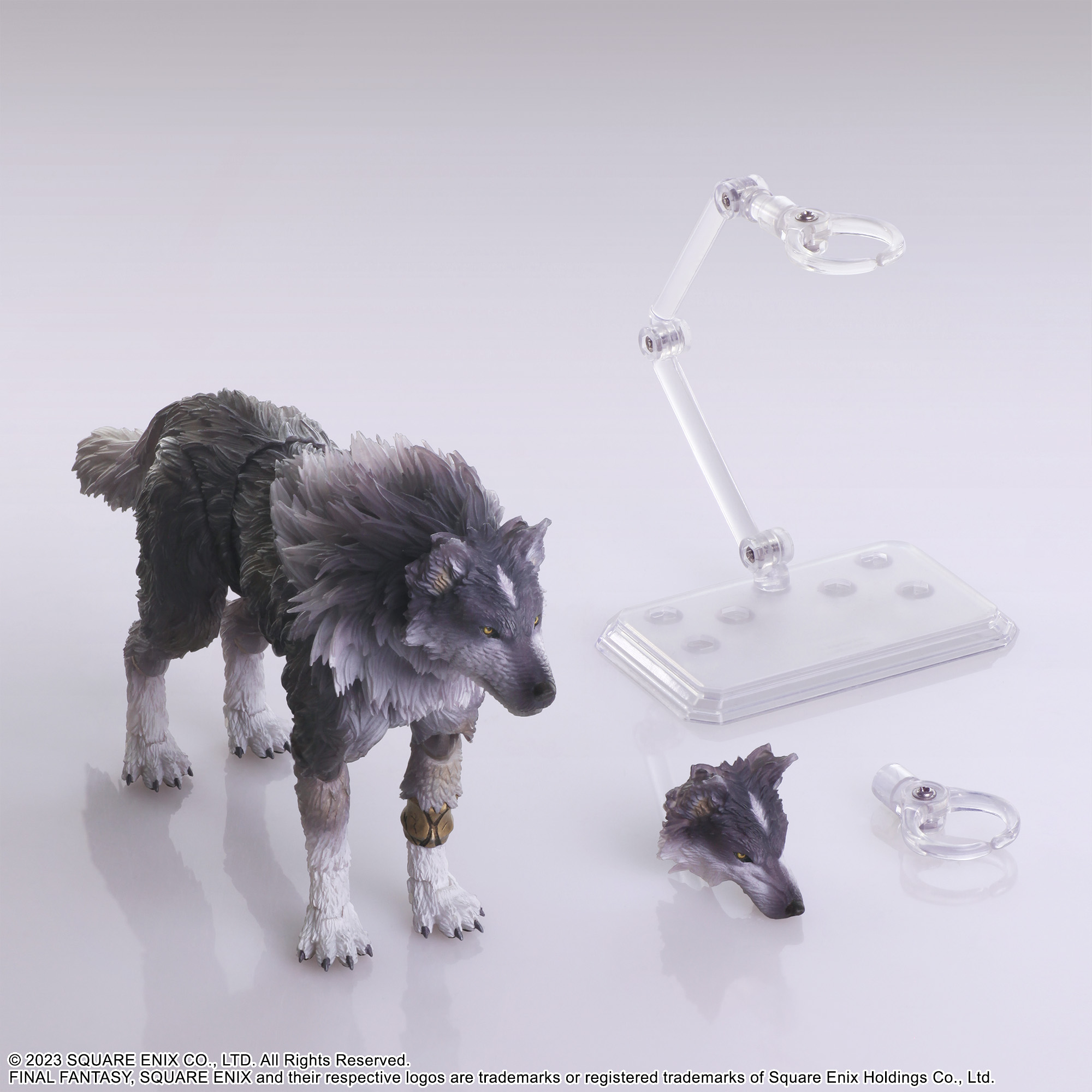 FINAL FANTASY XVI BRING ARTS™ Action Figure - CLIVE ROSFIELD & TORGAL