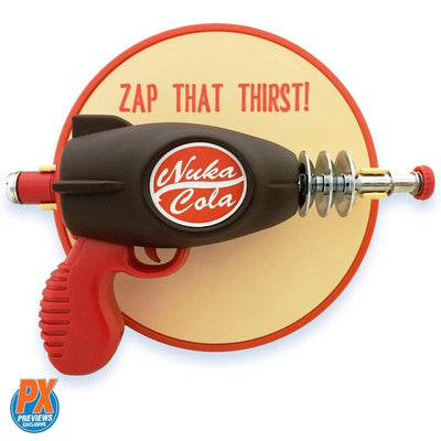 Fallout Nuka Cola Blaster Replica with Wall Mount - Previews Exclusive