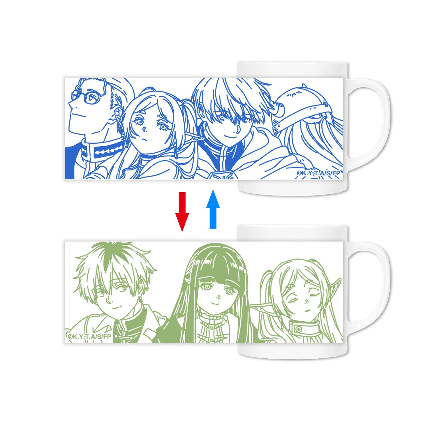 Frieren: Beyond Journey's End Temperature Changing Mug