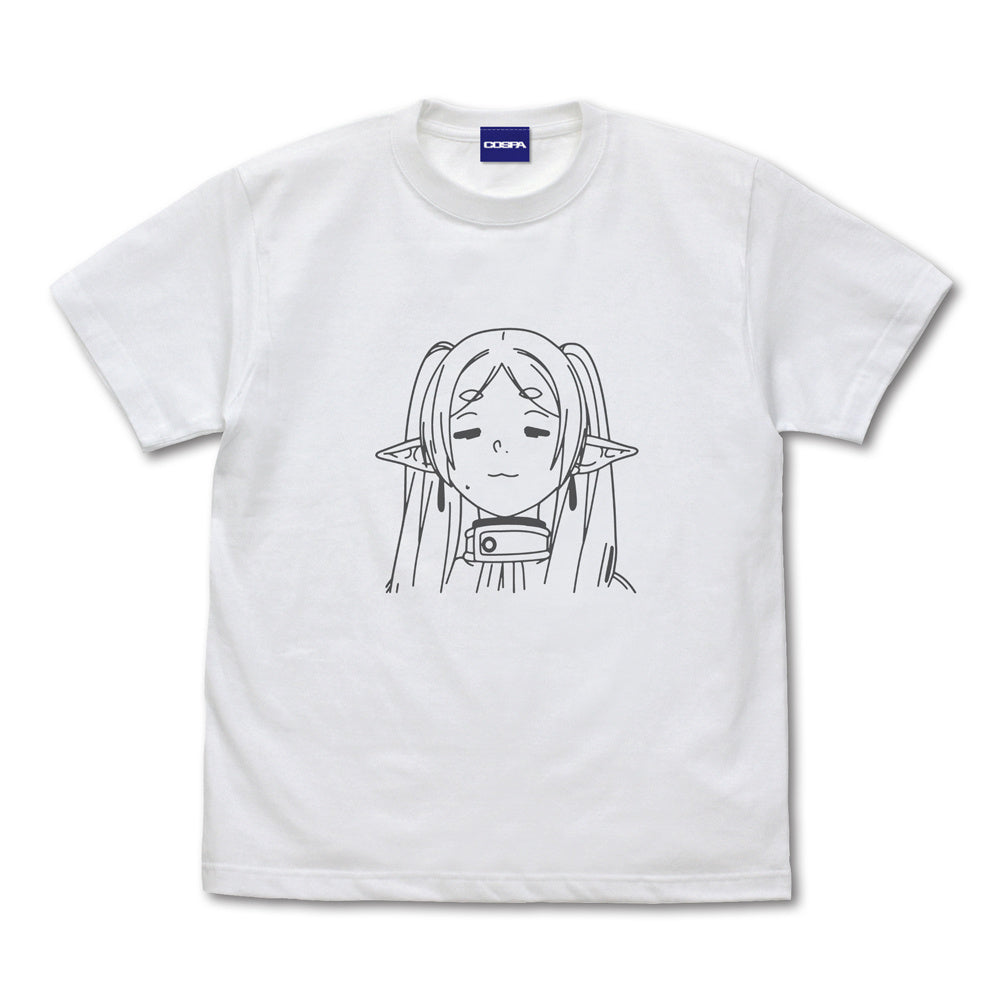 Frieren: Beyond Journey's End Frieren Face T-Shirt White