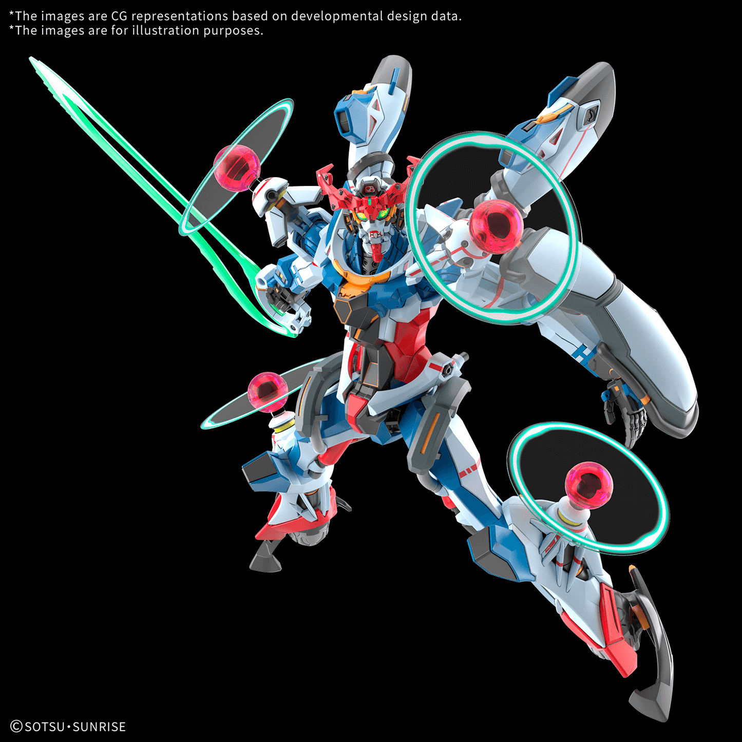 HGGQ 1/144 GQuuuuuuX Endymion Unit Awakened