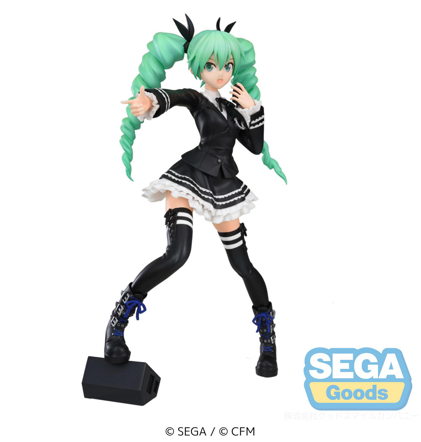 -Project DIVA Arcade Future Tone SPM Figure Hatsune Miku - Dark Angel