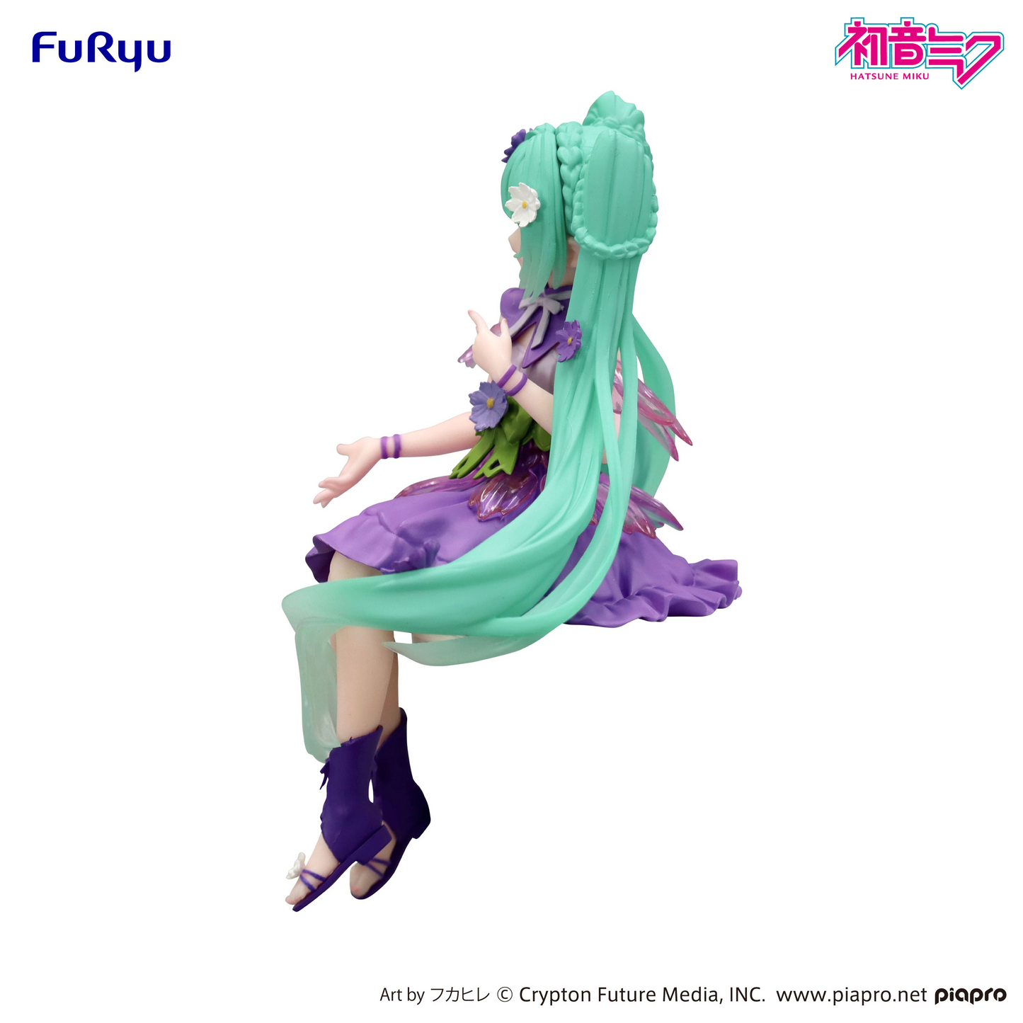 Hatsune Miku Flower Fairy Cosmos Purple Color Ver. Noodle Stopper Figure