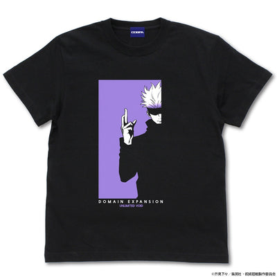 Jujutsu Kaisen Gojo Satoru T-shirt Black
