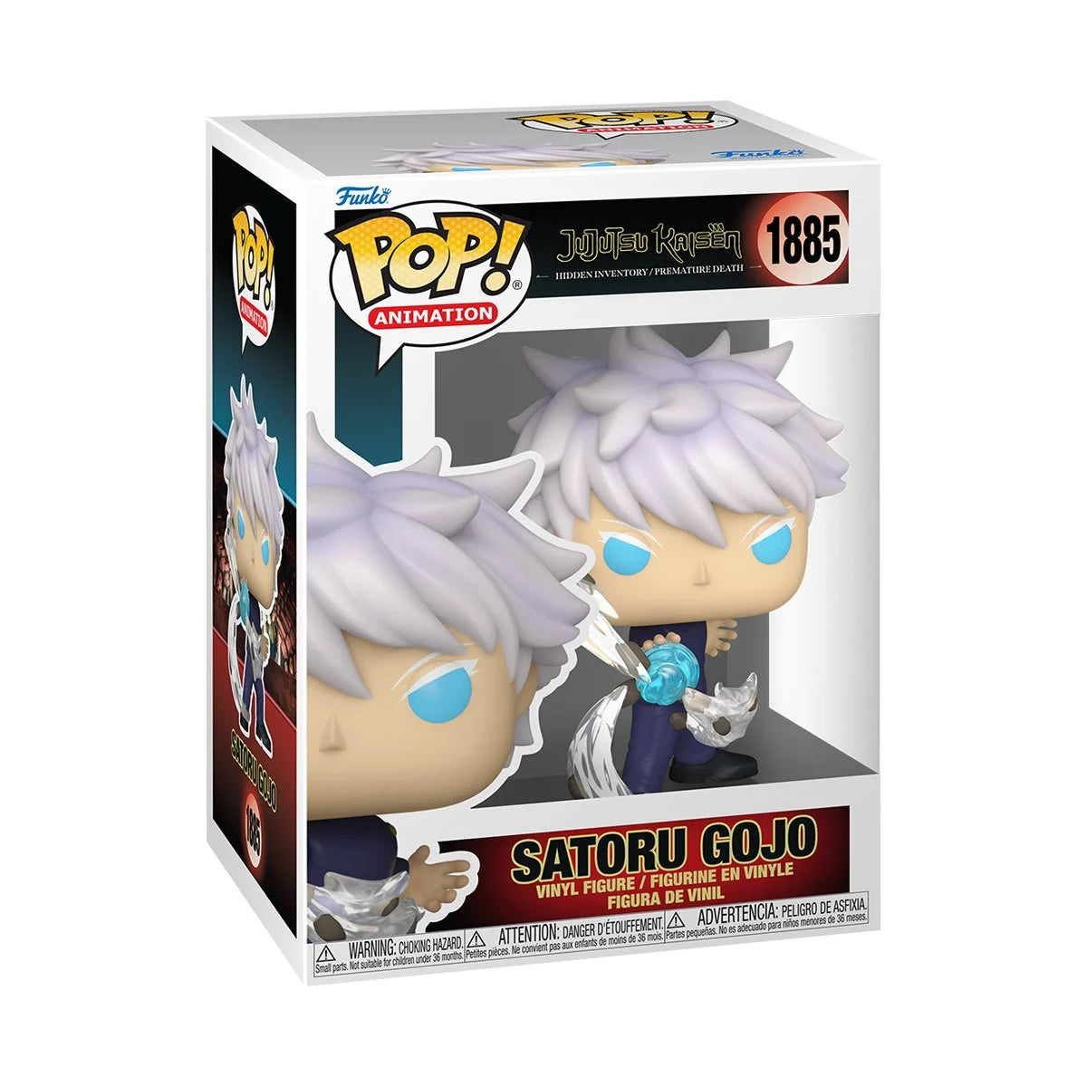 Jujutsu Kaisen Satoru Gojo (Cursed Technique Lapse Blue) Funko Pop! Vinyl Figure #1885