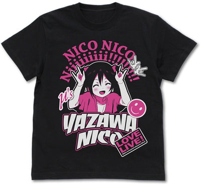 Love Live! Yazawa Nico Emotional T-Shirt Black