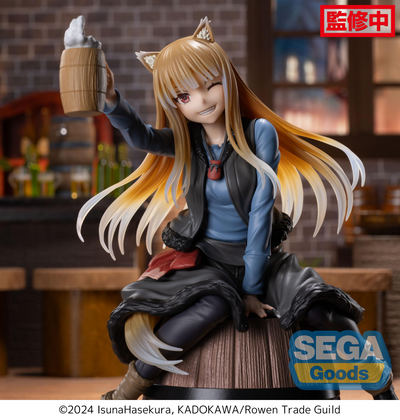 Luminasta Holo Spice and Wolf: MERCHANT MEETS THE WISE WOLF Figure