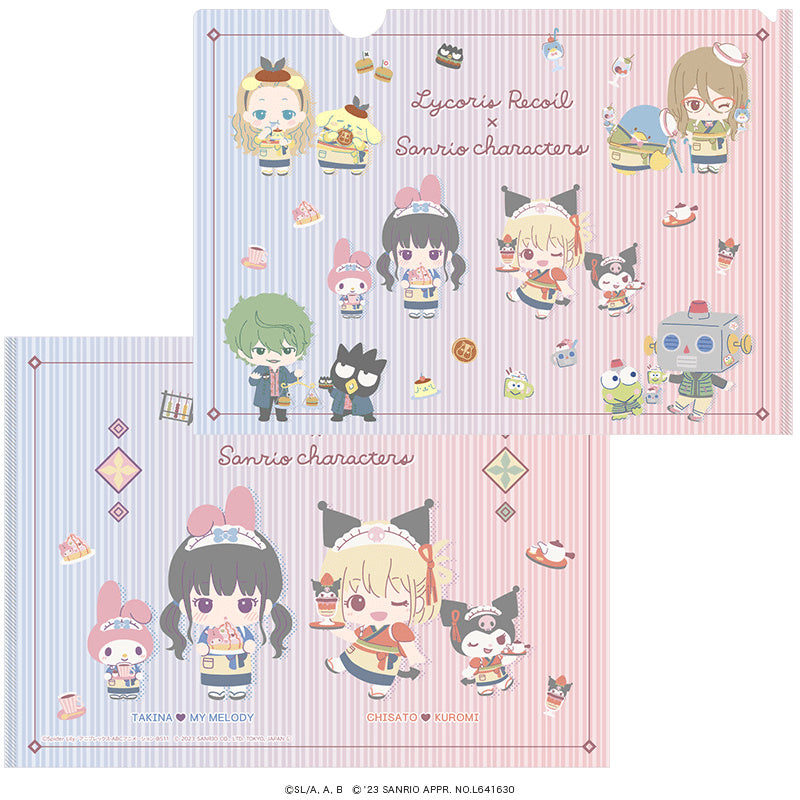 Lycoris Recoil x Sanrio characters: Clear File Mini Character ver.