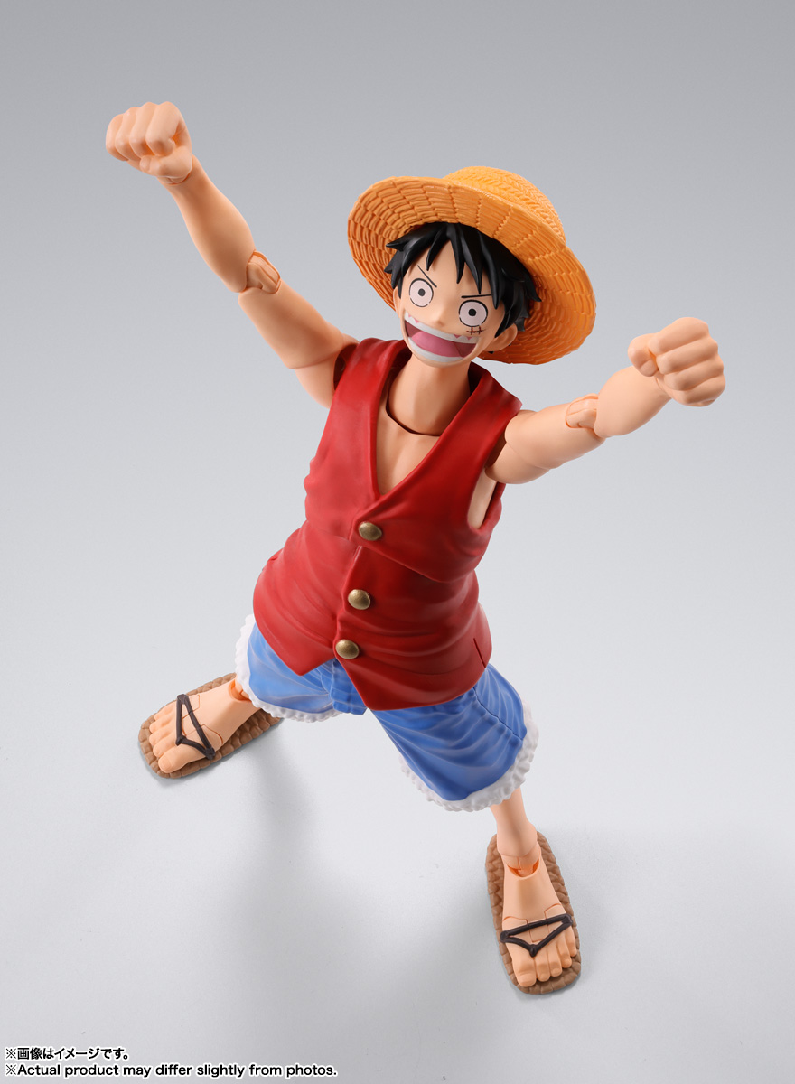 S.H.Figuarts MONKEY.D.LUFFY -ROMANCE DAWN- "ONE PIECE" Action Figure