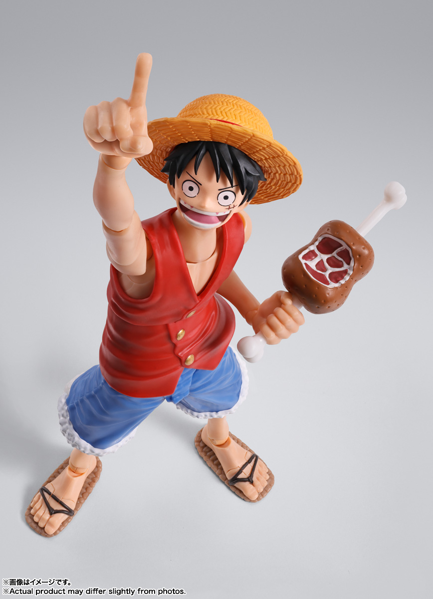 S.H.Figuarts MONKEY.D.LUFFY -ROMANCE DAWN- "ONE PIECE" Action Figure