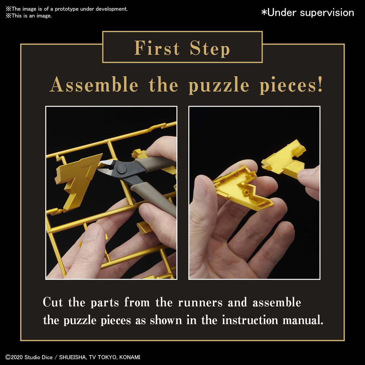 Millennium Puzzle Yu-Gi-Oh! Ultimagear Model Kit