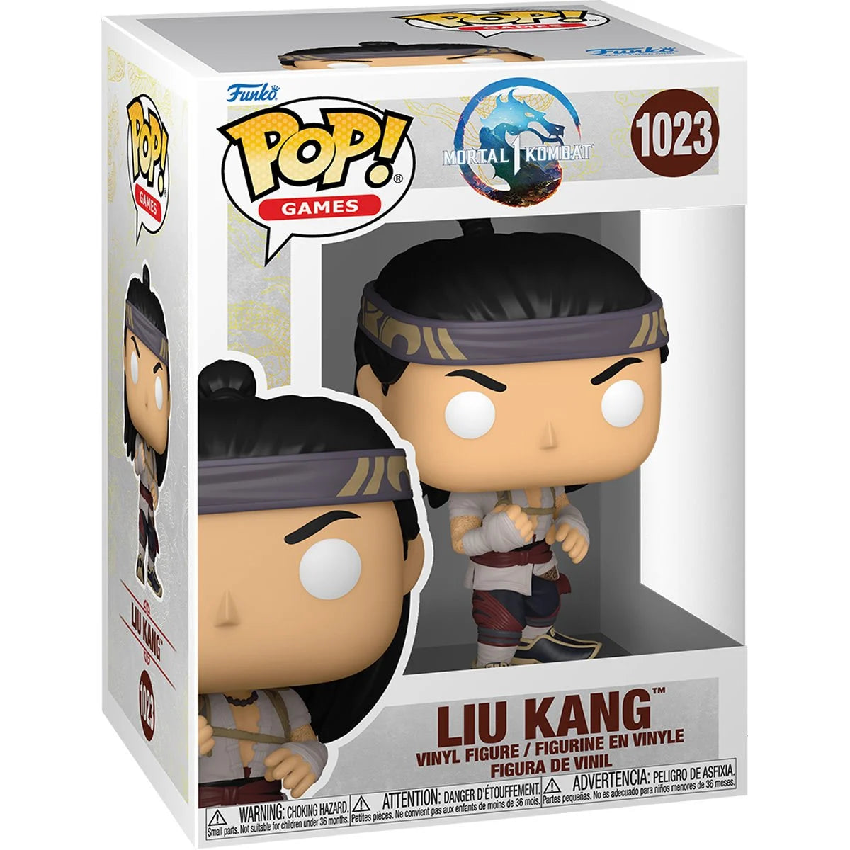 Mortal Kombat 1 Liu Kang (God of Fire) Funko Pop! Vinyl Figure #1023