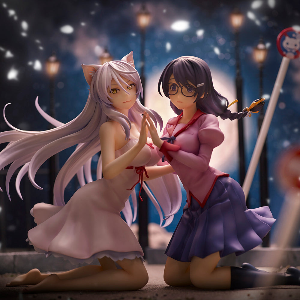 Nekomonogatari Tsubasa Hanekawa 2pk Set Complete Figure