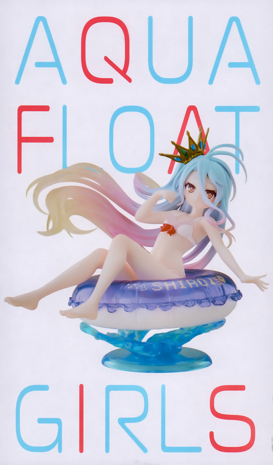 Aqua Float Girls Figure Shiro (No Game No Life)