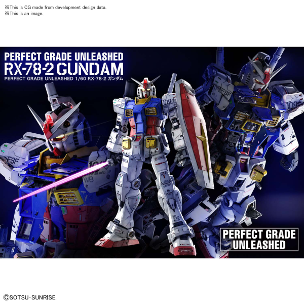 PG 1/60 RX-78-2 Gundam Unleashed Model Kit