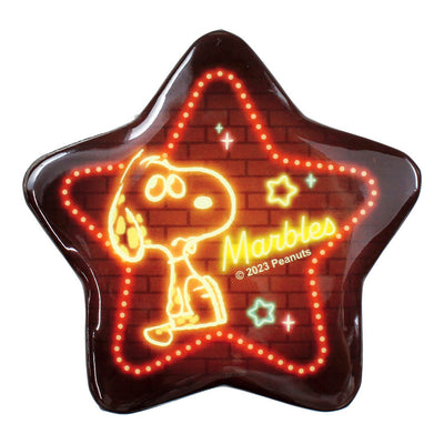 Peanuts Everyday Secret Star Luminescent Can Badge Neon