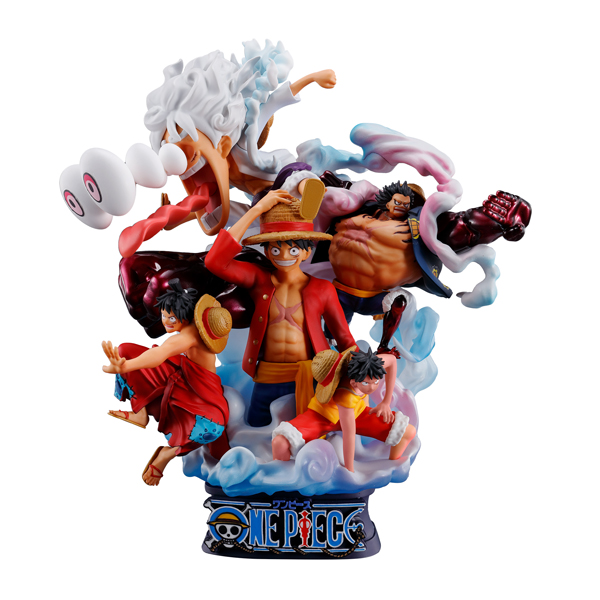 Petitrama series DX LOGBOX ONE PIECE RE BIRTH 02 Luffy Special