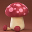 Plushie Walking Mushroom (Delicious in Dungeon)