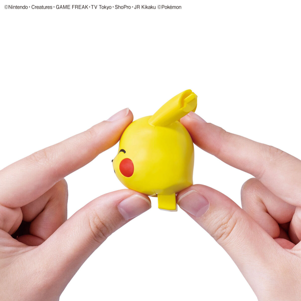 Pokemon Plamo QUICK!! 16 Pikachu Sitting Pose