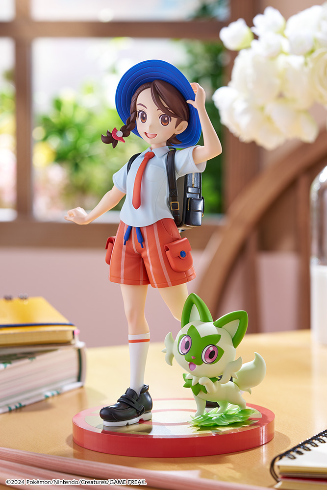 ARTFX J Pokemon Juliana with Sprigatito Statue