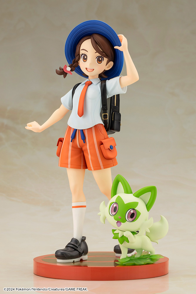 ARTFX J Pokemon Juliana with Sprigatito Statue