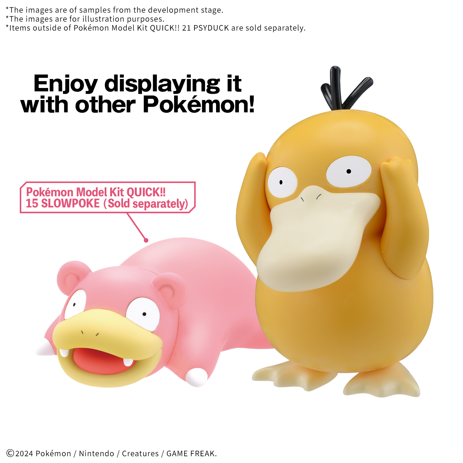 Pokemon Model Kit QUICK!! 21 Psyduck