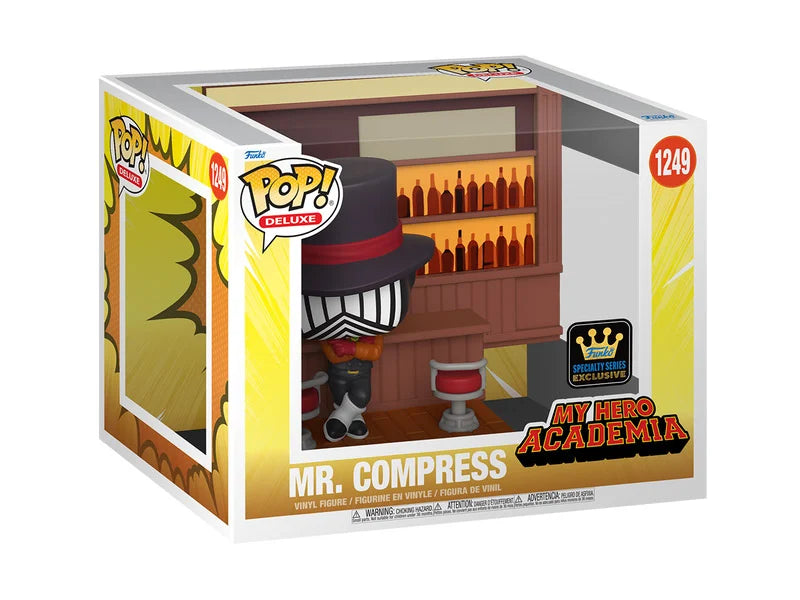 Pop! Animation Deluxe: My Hero Academia - Specialty Series Mr. Compress in Hideout #1249