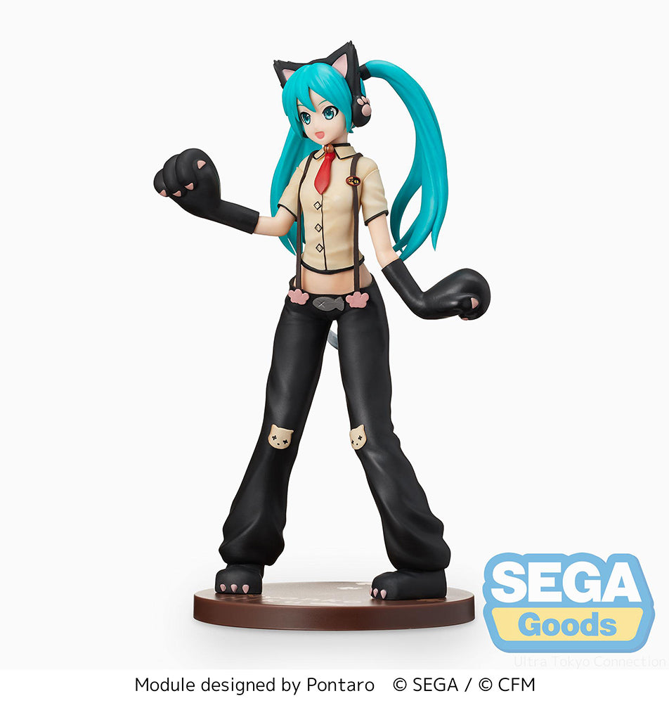 Project DIVA Arcade Future Tone SPM Figure Hatsune Miku - Kitty Cat