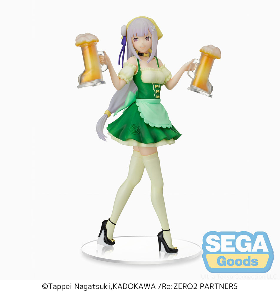 Re:ZERO -Starting Life in Another World- SPM Figure "Emilia" Oktoberfest Ver.