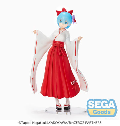 SPM Figure "Rem" Shrine Maiden Style (Re:Zero -Starting Life in Another World)