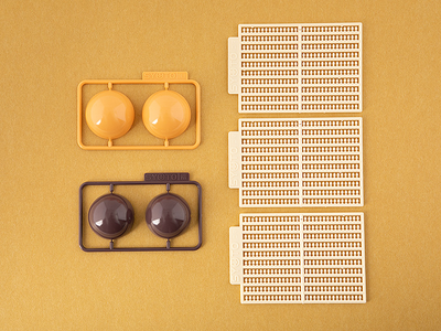 1/1 Sesame Ball Plastic Model Kit