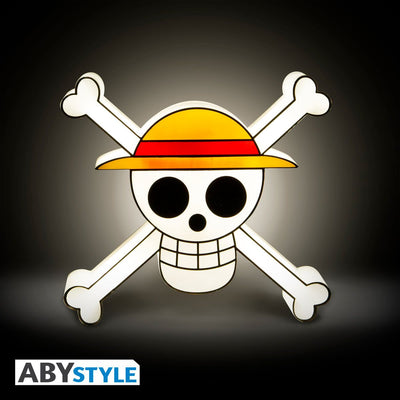 Straw Hat Jolly Roger Lamp (One Piece)