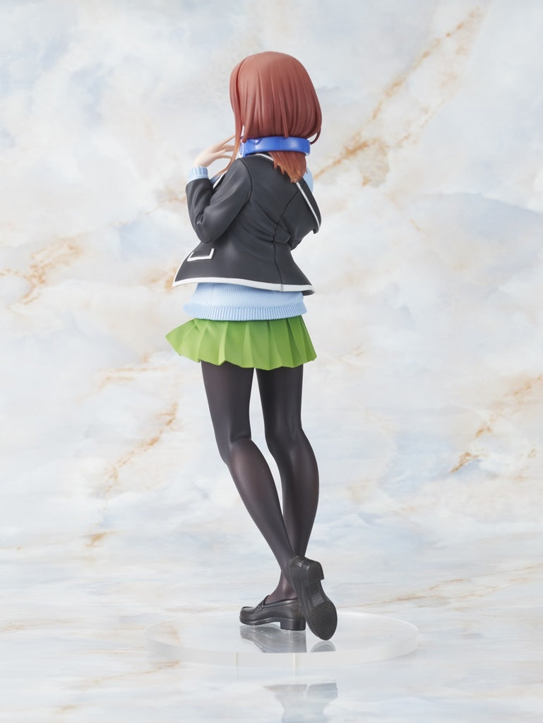 The Quintessential Quintuplets Coreful Figure Nakano Miku ~Uniform ver~ Prize Figure