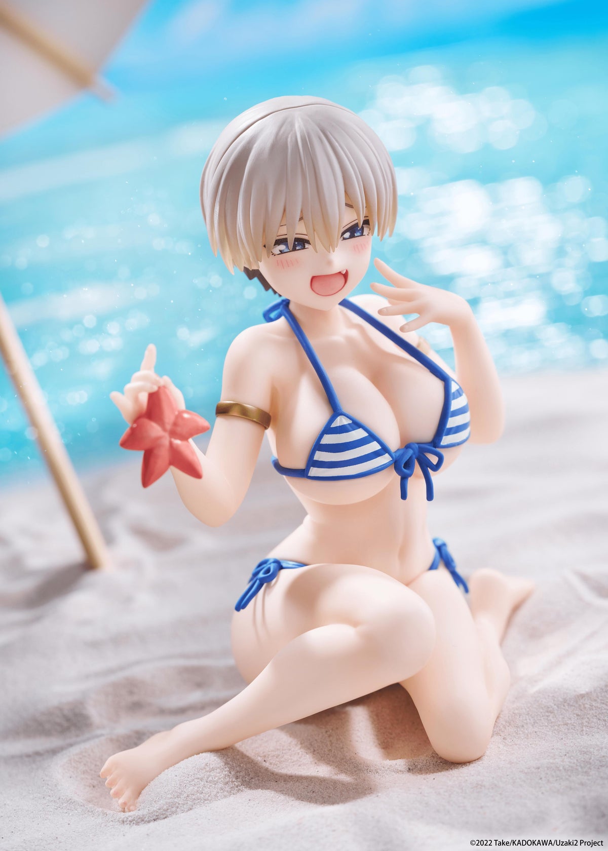 Uzaki-chan Wants to Hang Out! ω Desktop Cute Figure - Hana Uzaki (Swimwear Ver.)