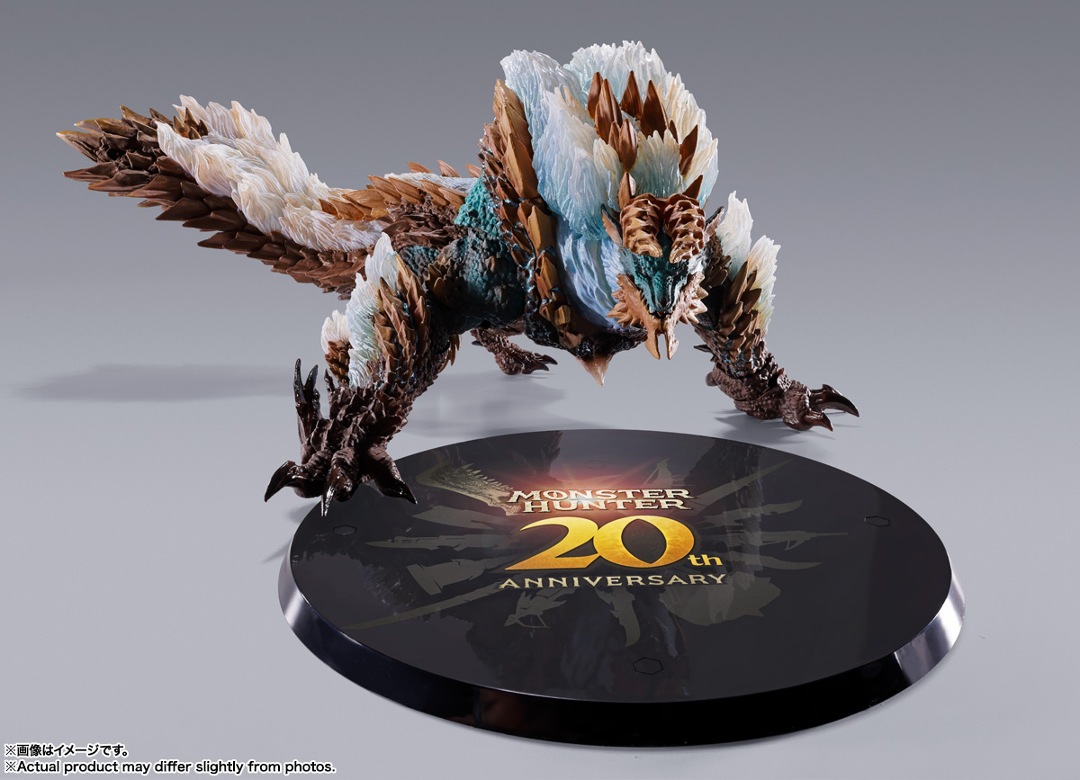 S.H.MonsterArts Zinogre -20th Anniversary Edition- (Monster Hunter Series)
