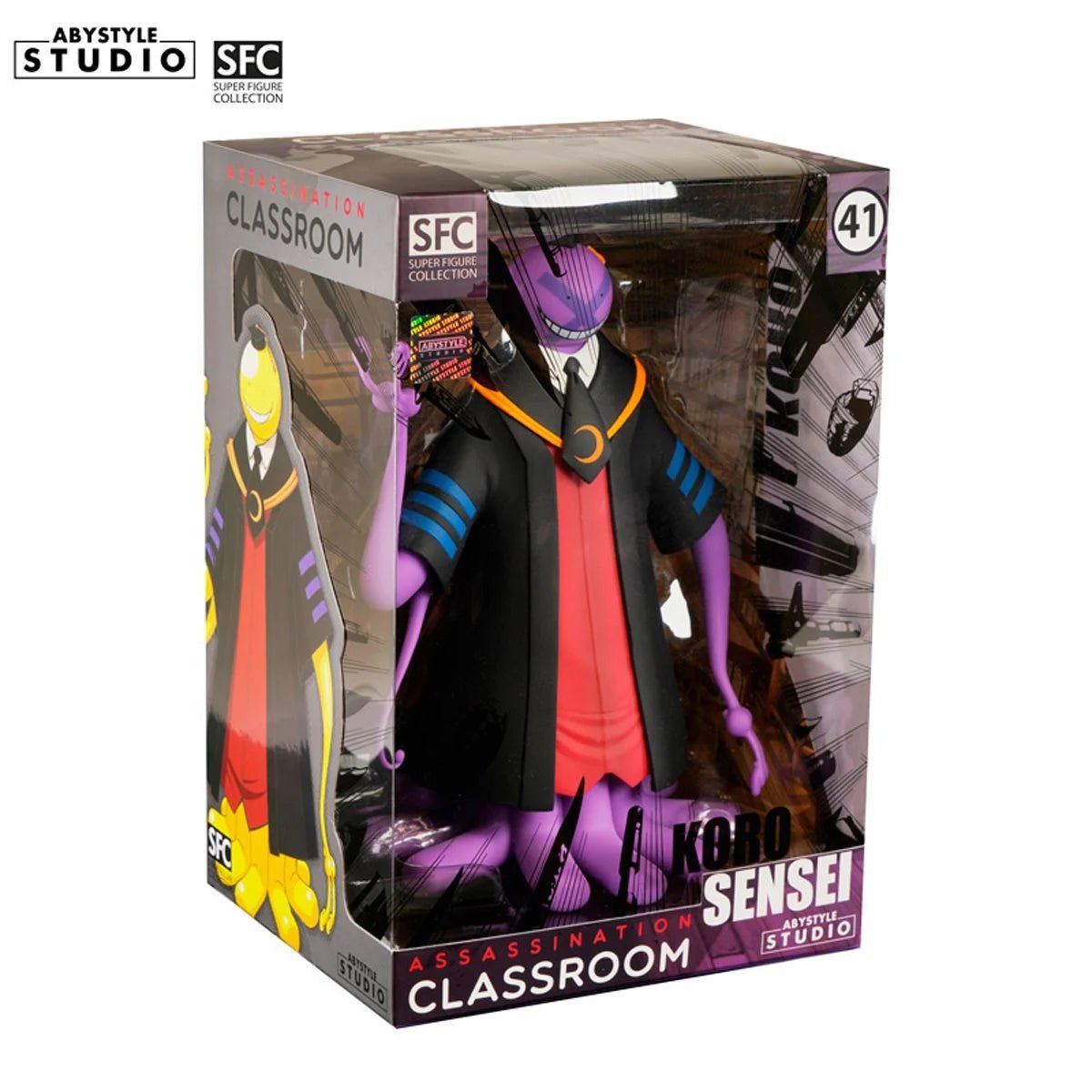 Abysse America - Koro-sensei Purple Variant Super Figure Collection Statue (Assassination Classroom) - Good Game Anime