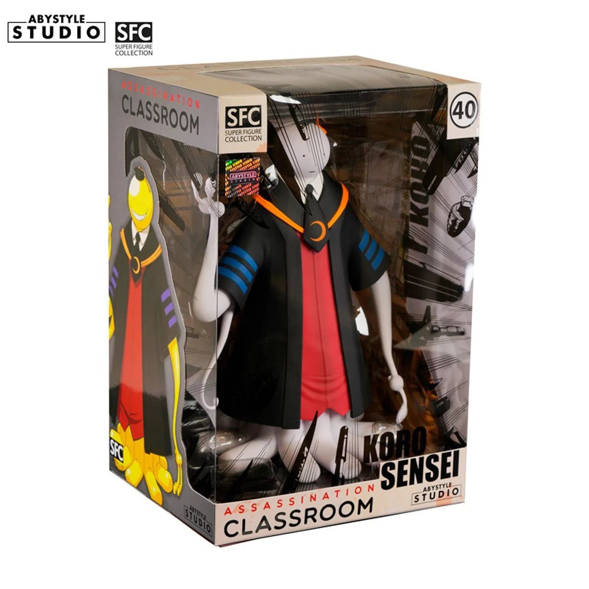 Abysse America - Koro-sensei White Variant Super Figure Collection Statue (Assassination Classroom) - Good Game Anime