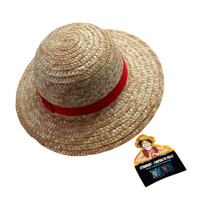 Abysse America - One Piece Luffy Straw Adult Size Hat - Good Game Anime