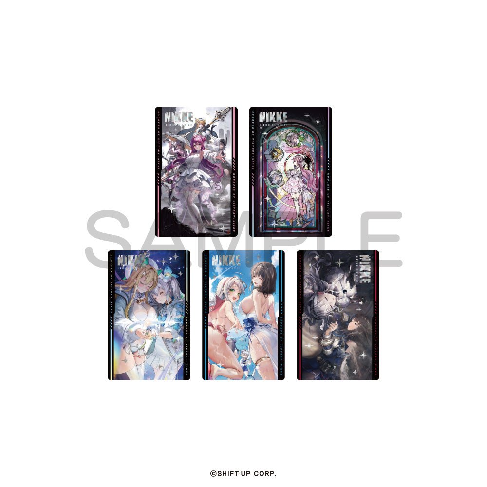 Algernon Product - Goddess of Victory: Nikke Gun Girl Metal Card Collection: 1 Random Pull - Good Game Anime