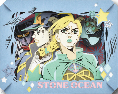 Paper Theater JoJo's Bizarre Adventure -Stone Ocean- Jolyne Cujoh & Jotaro Kujo PT-296