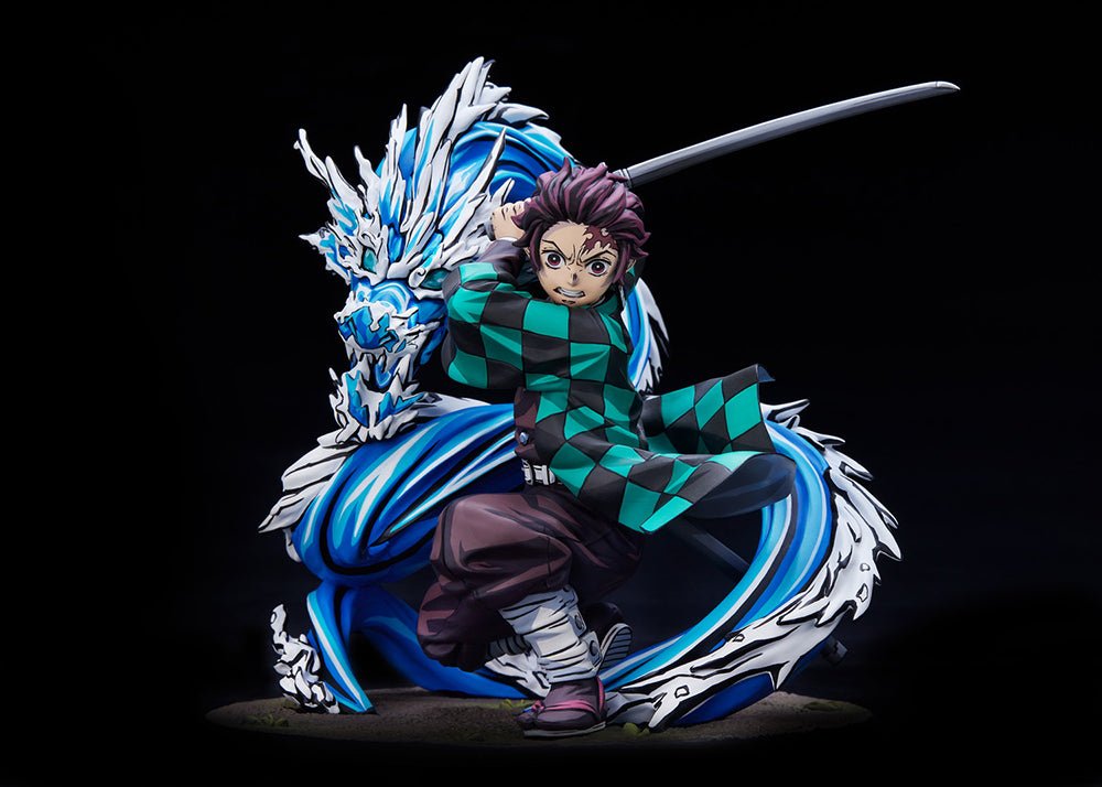 Aniplex - Tanjiro Kamado Total Concentration Paint Version 1:8 Scale Statue (Demon Slayer: Kimetsu no Yaiba) - Good Game Anime