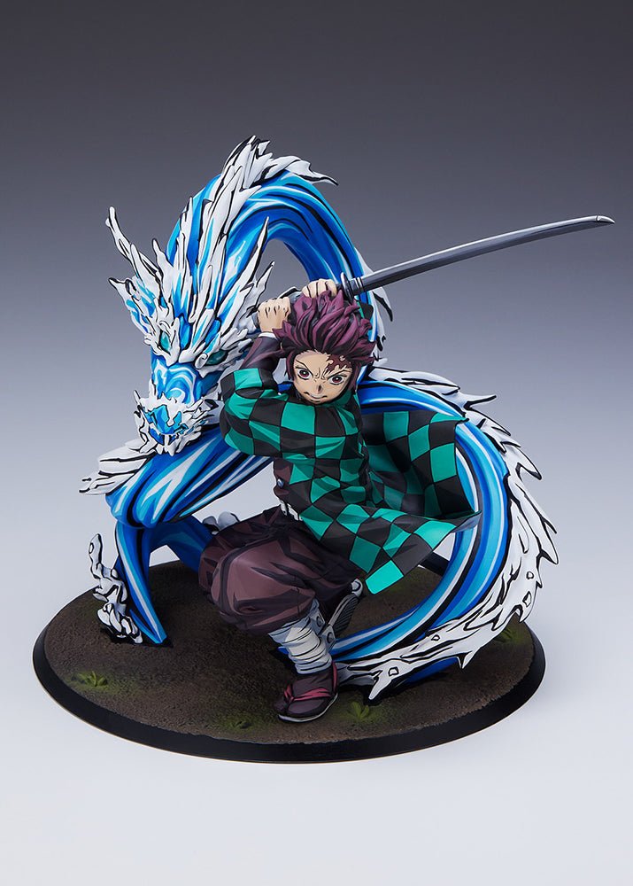 Aniplex - Tanjiro Kamado Total Concentration Paint Version 1:8 Scale Statue (Demon Slayer: Kimetsu no Yaiba) - Good Game Anime