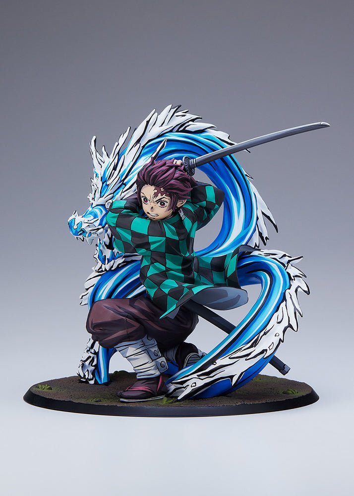 Aniplex - Tanjiro Kamado Total Concentration Paint Version 1:8 Scale Statue (Demon Slayer: Kimetsu no Yaiba) - Good Game Anime