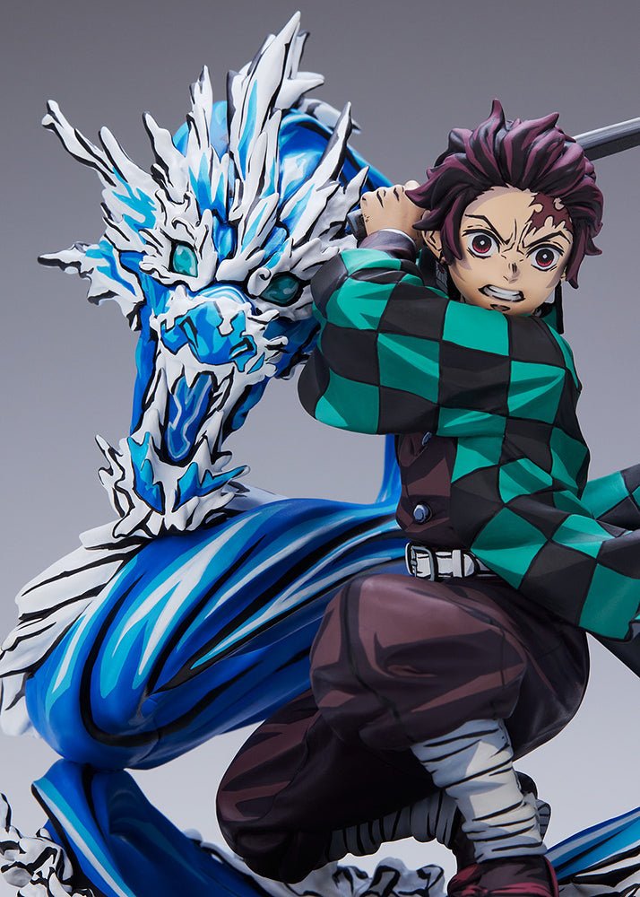 Aniplex - Tanjiro Kamado Total Concentration Paint Version 1:8 Scale Statue (Demon Slayer: Kimetsu no Yaiba) - Good Game Anime