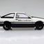 Aoshima - 1/24 Takumi Fujiwara AE86 Trueno Project D Ver. Model Kit - Good Game Anime
