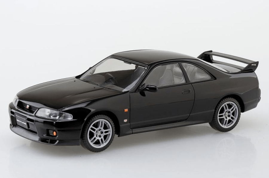 Aoshima - The Snap Kit 1/32 Nissan R33 Skyline GT-R (Black) - Good Game Anime