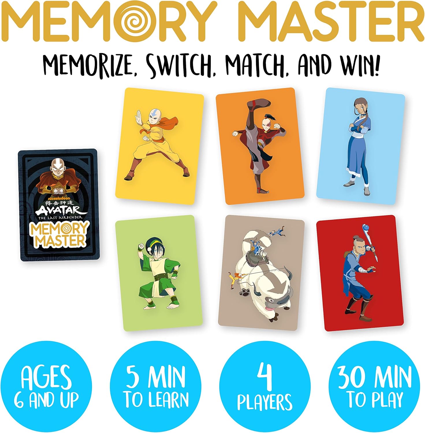 Aquarius - Avatar Memory Master Card Game - Good Game Anime